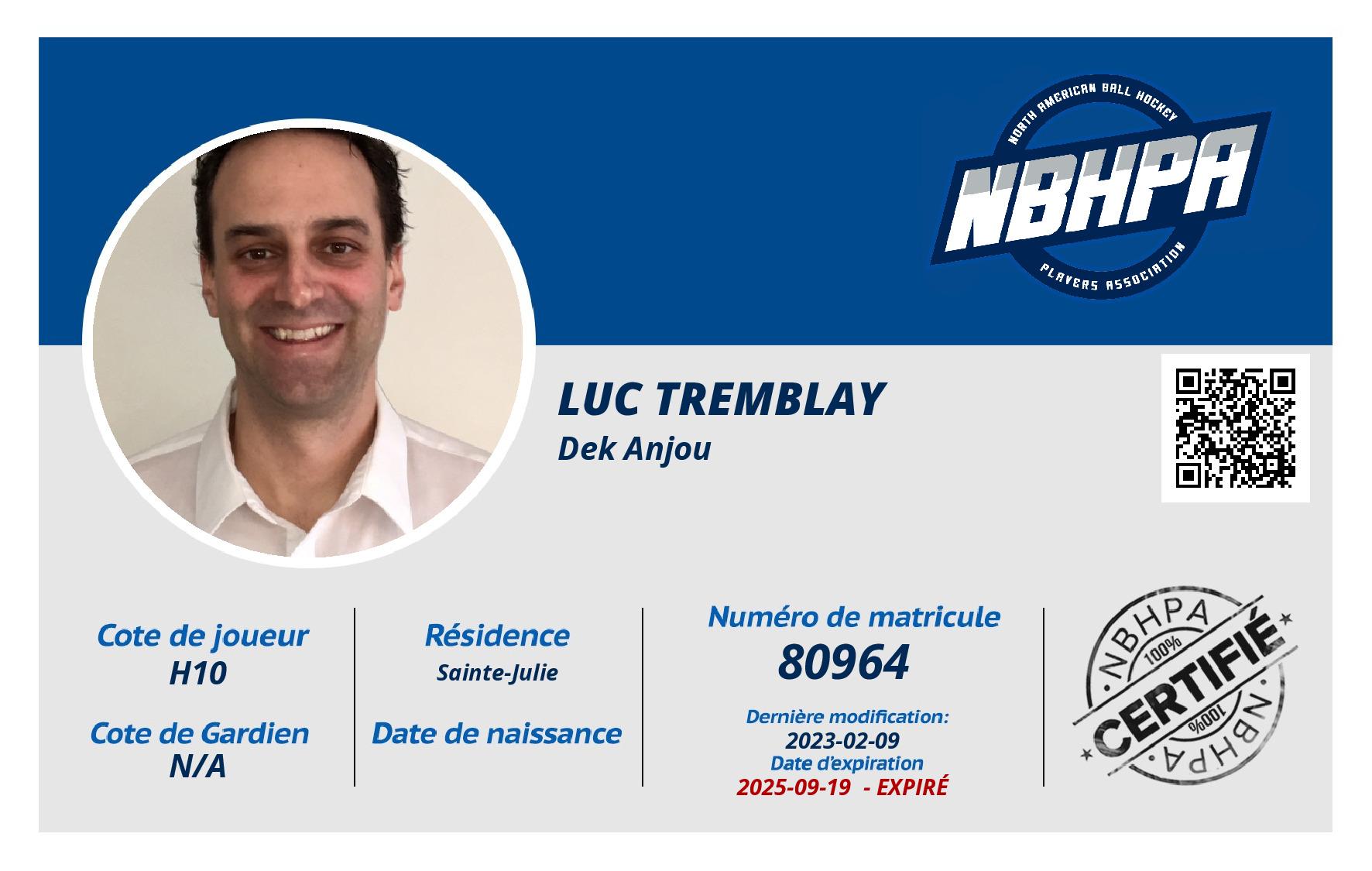 Luc Tremblay