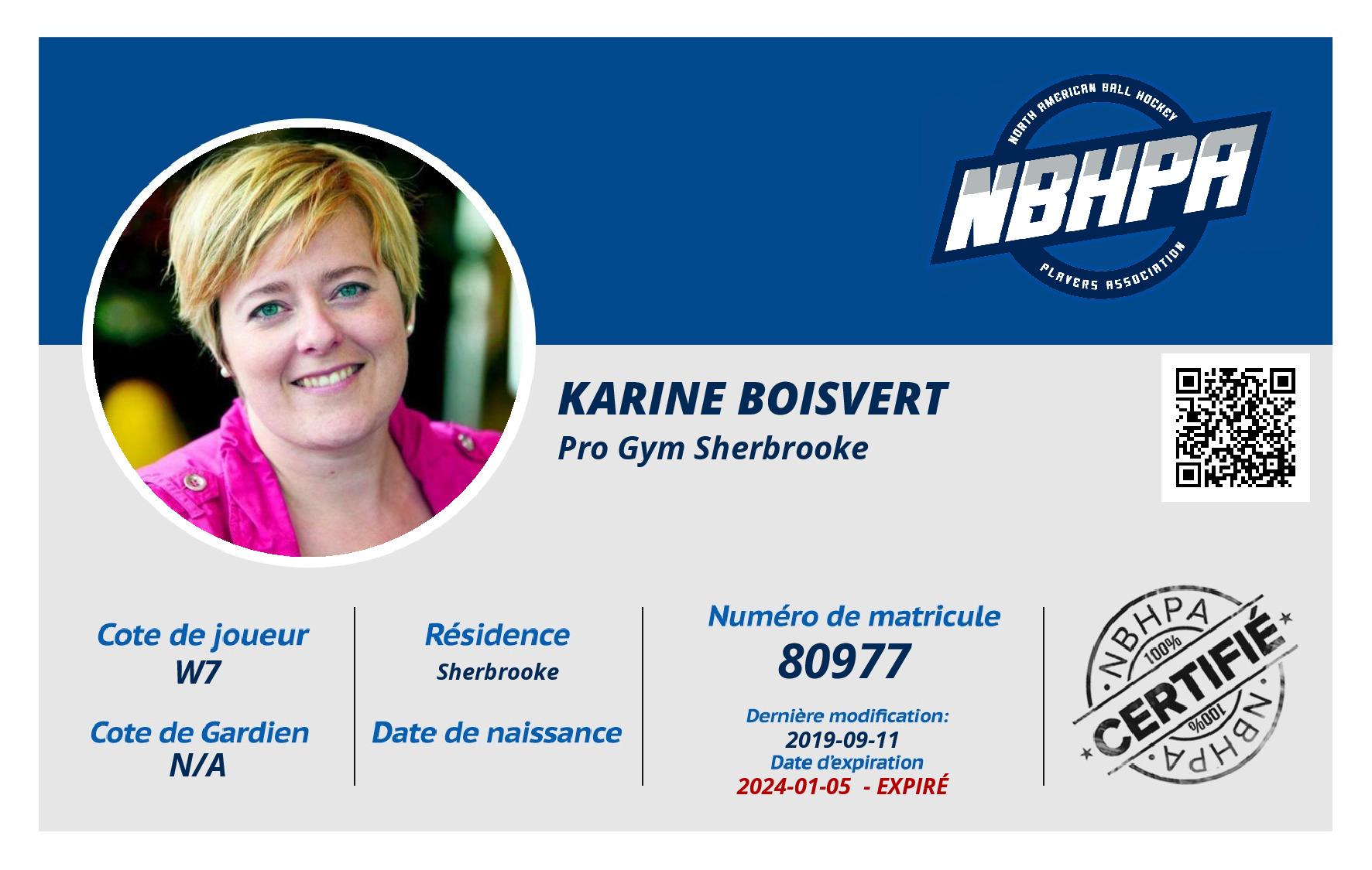 Karine Boisvert