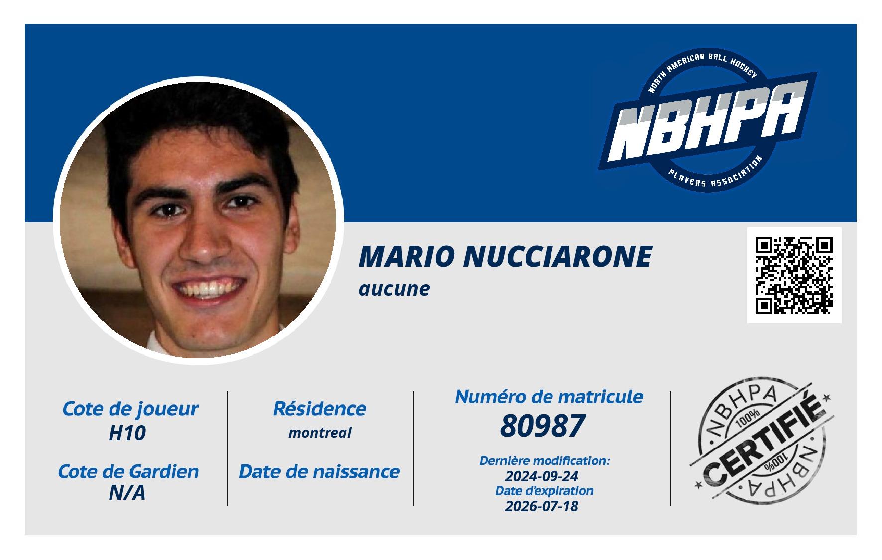 Mario Nucciarone