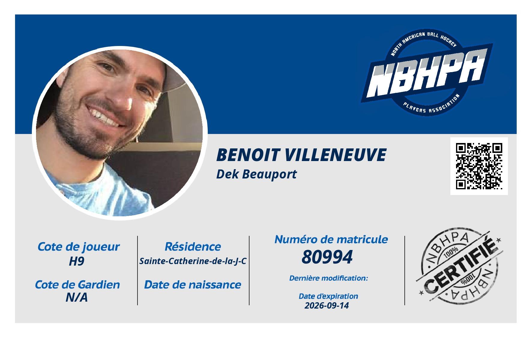 Benoit Villeneuve