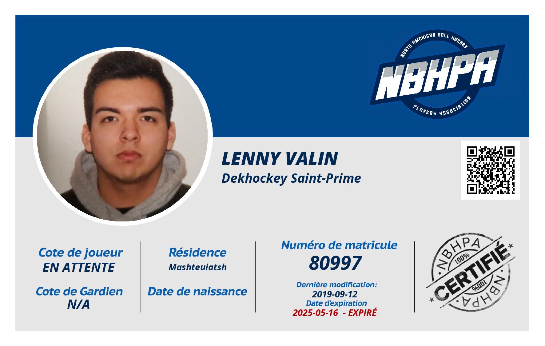 Lenny Valin