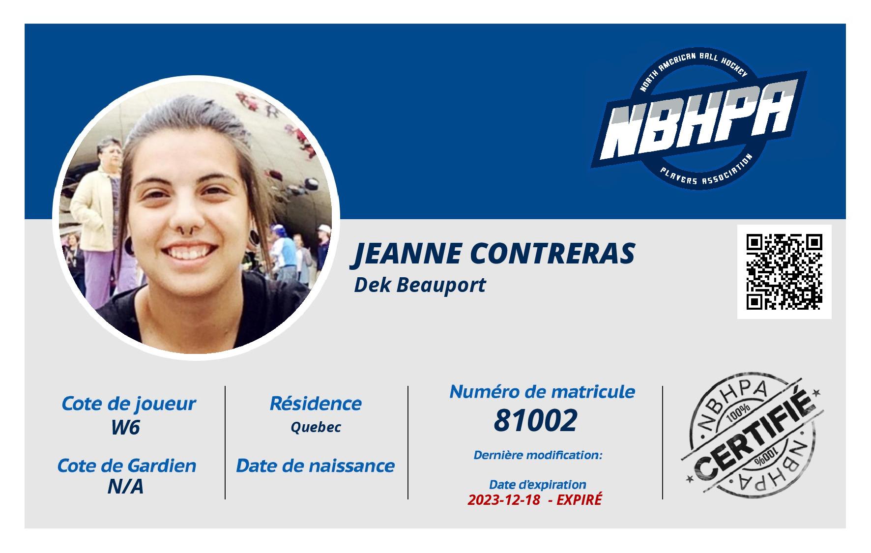 Jeanne Contreras
