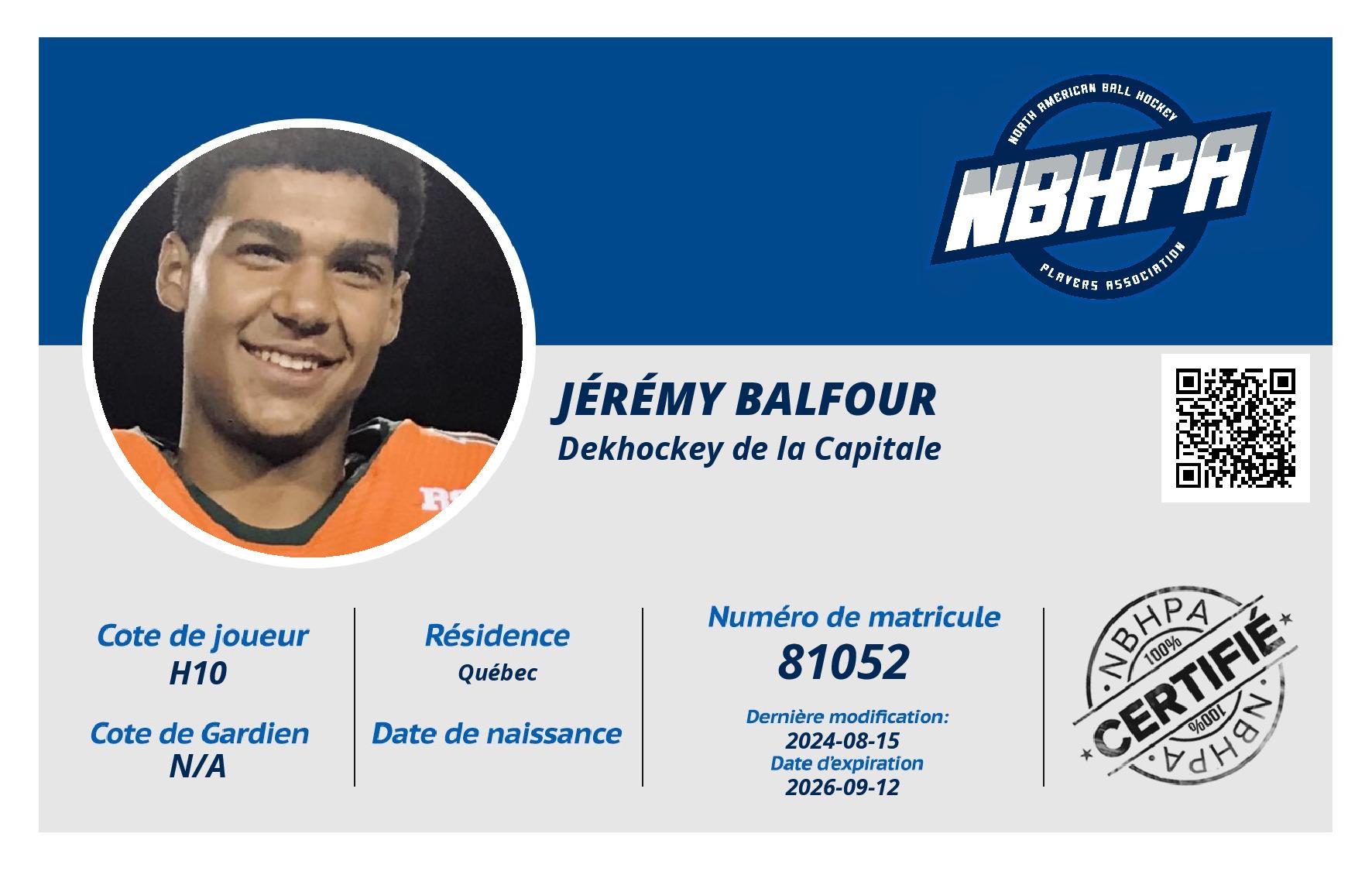 Jérémy Balfour
