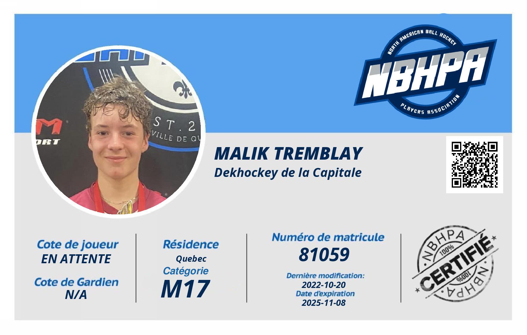 Malik Tremblay