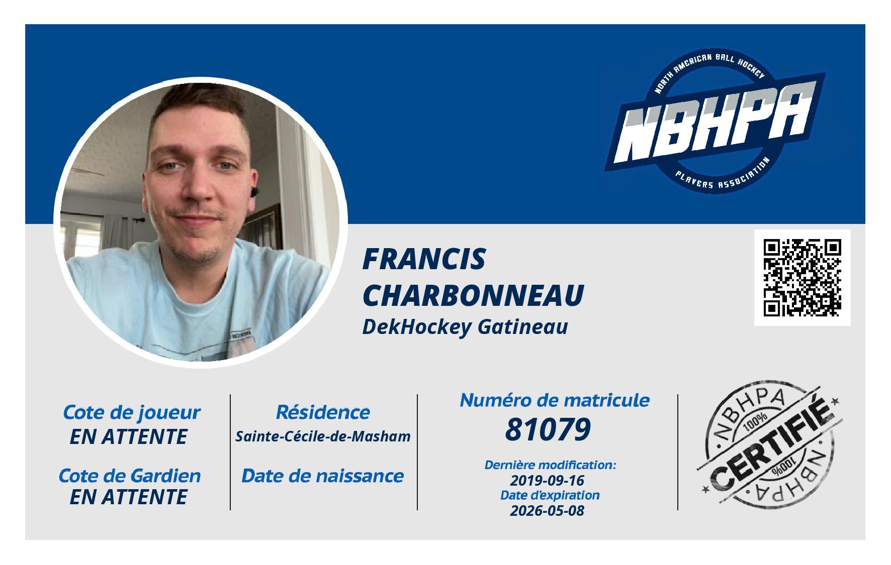 Francis Charbonneau 