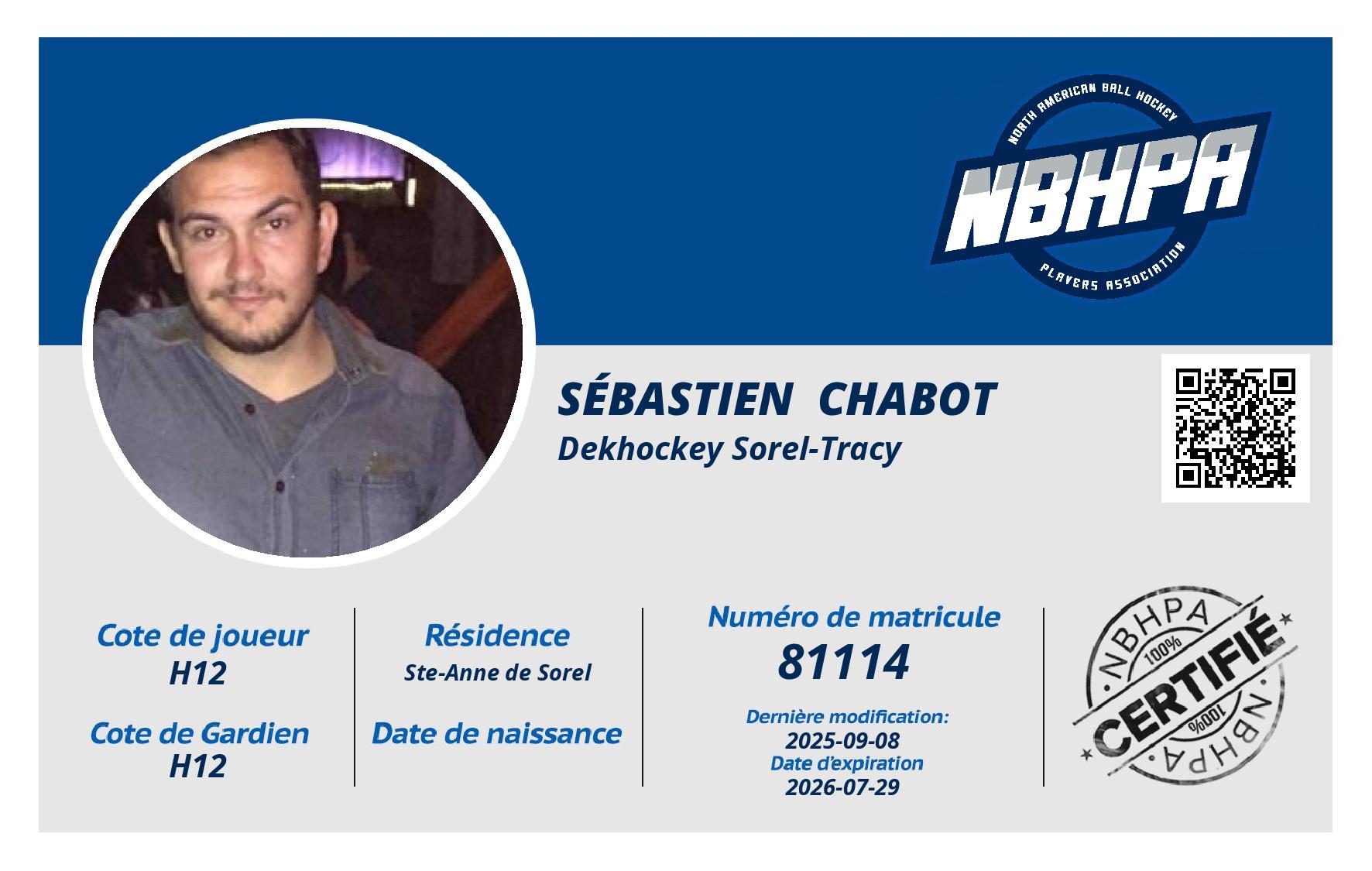Sébastien  Chabot