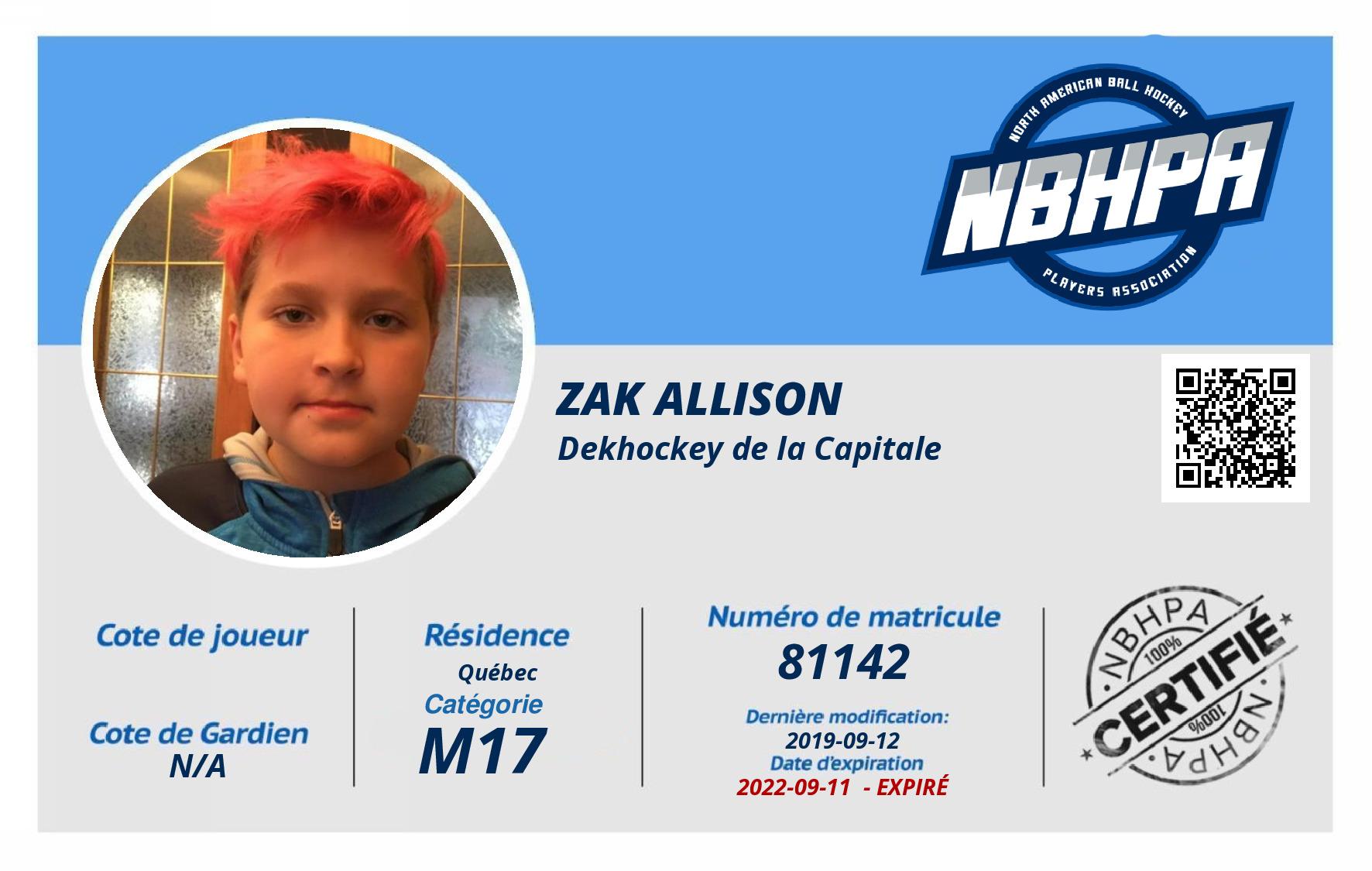 Zak Allison