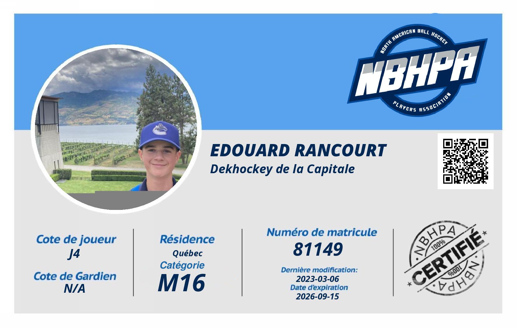 Edouard Rancourt