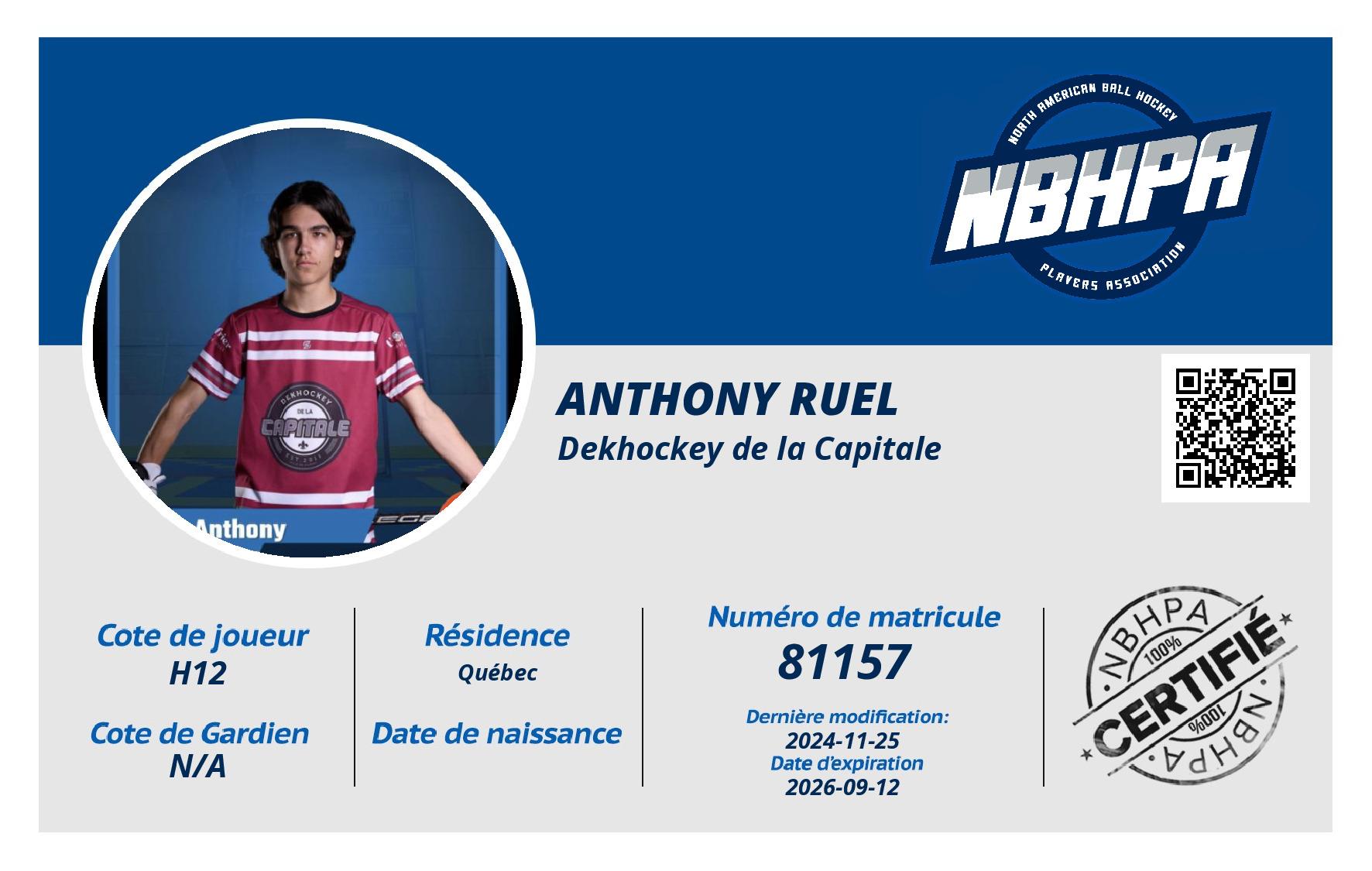 Anthony Ruel