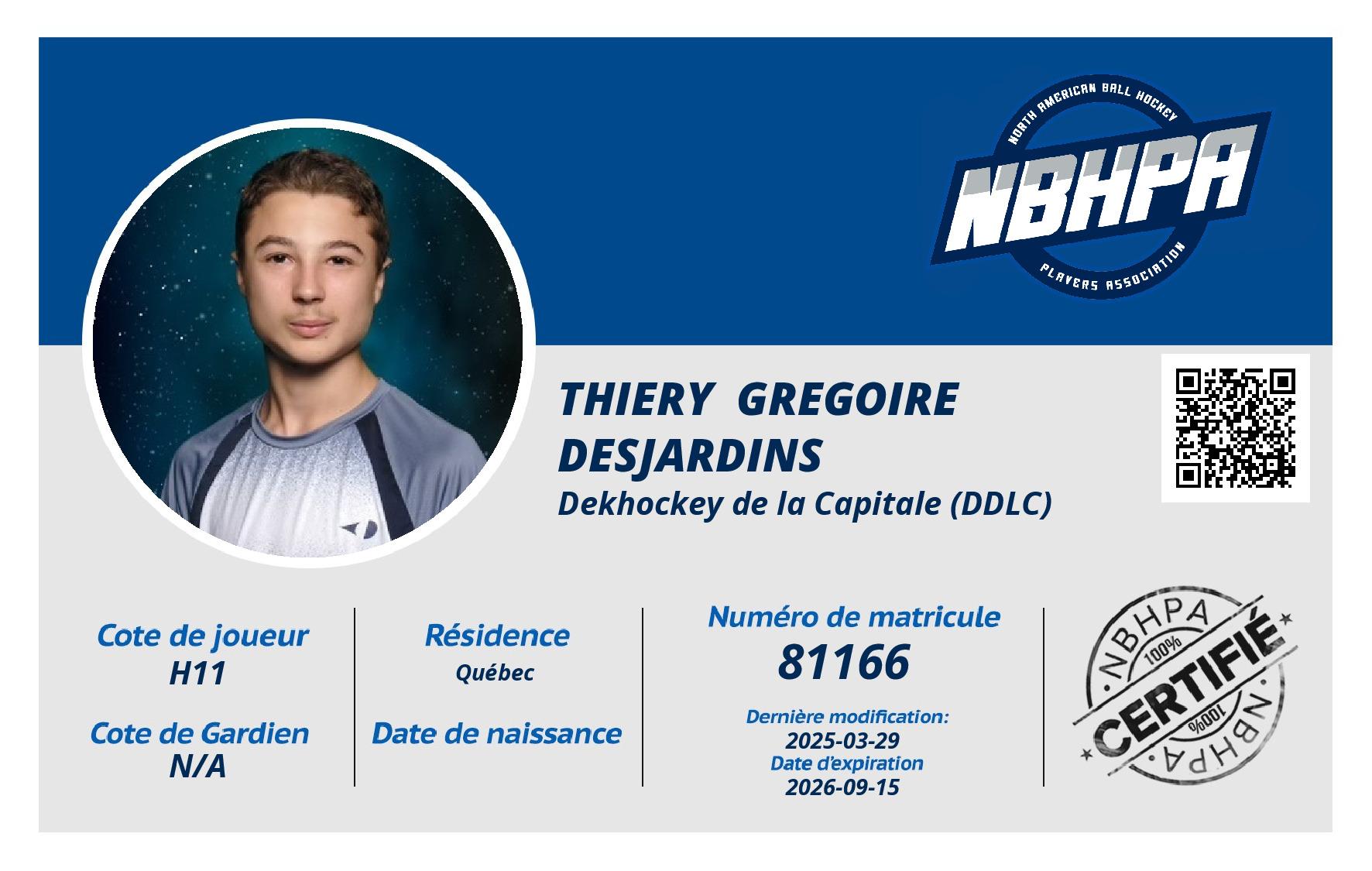 Thiery  Gregoire Desjardins 
