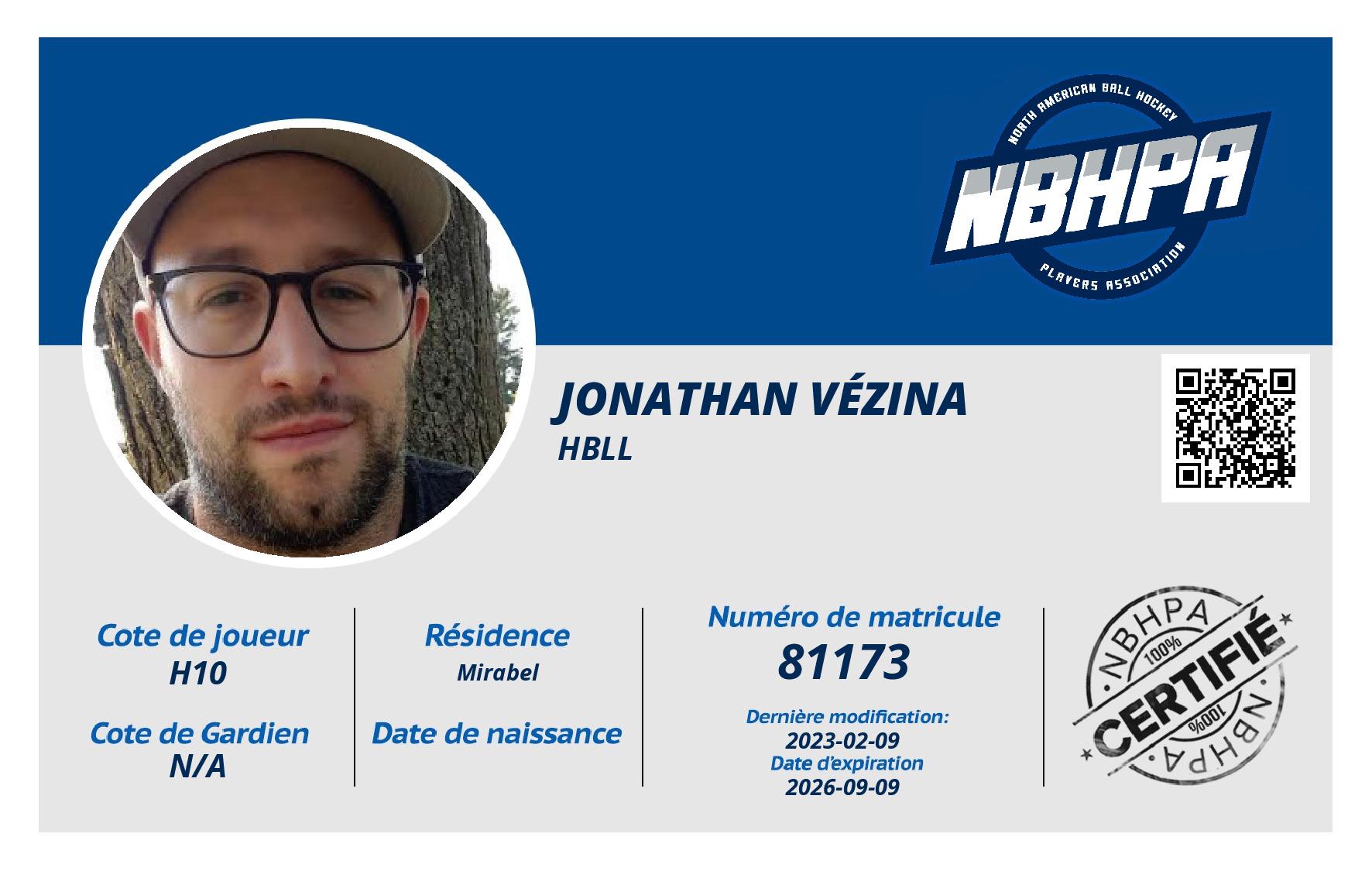 Jonathan Vézina