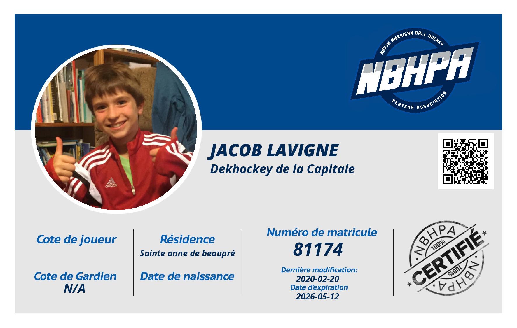 Jacob Lavigne
