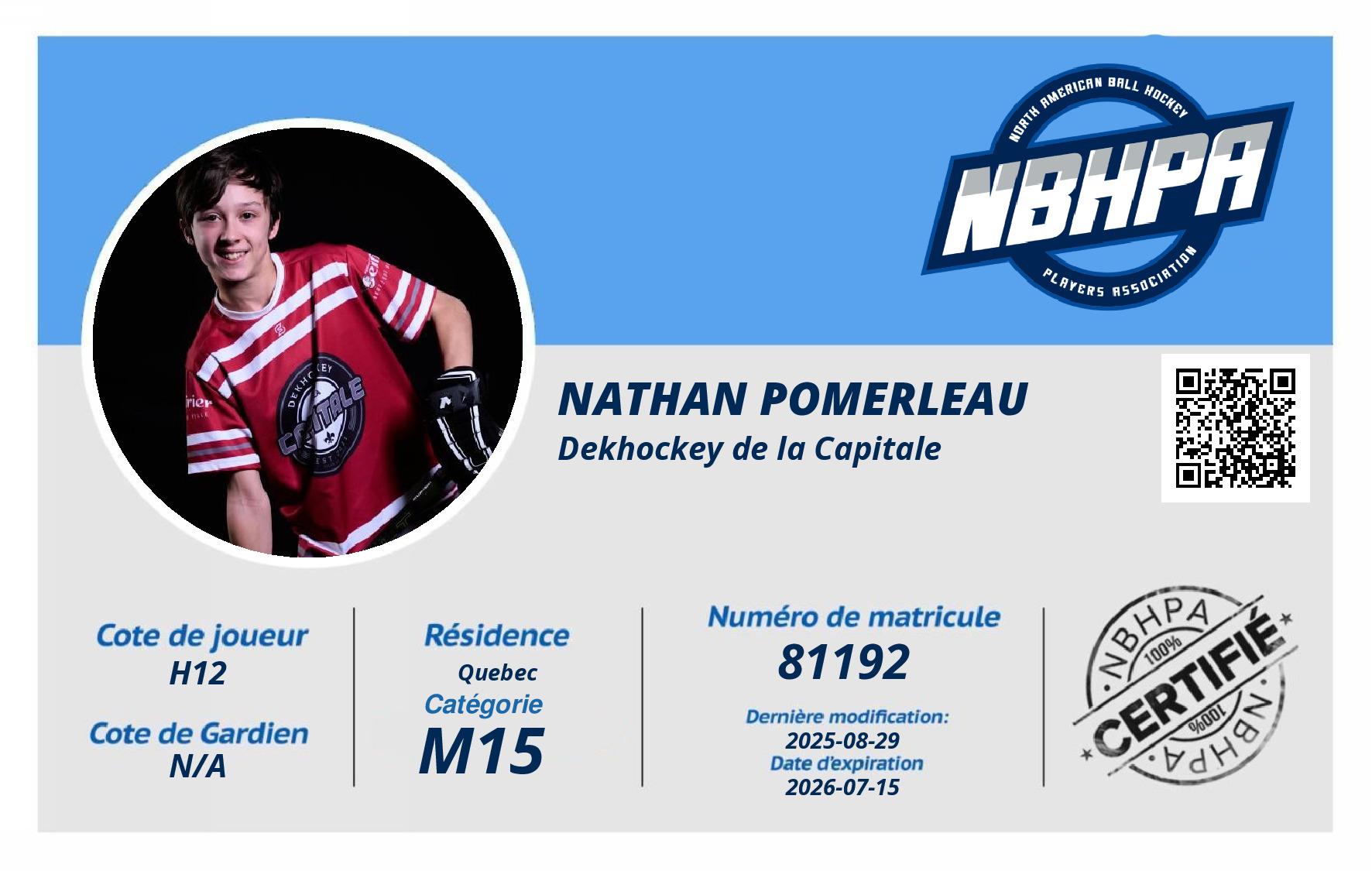 Nathan Pomerleau 