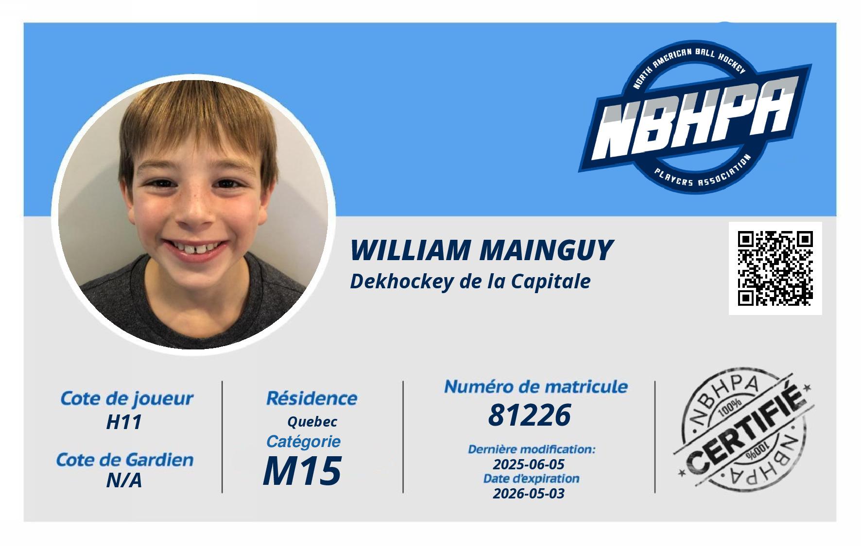 William Mainguy