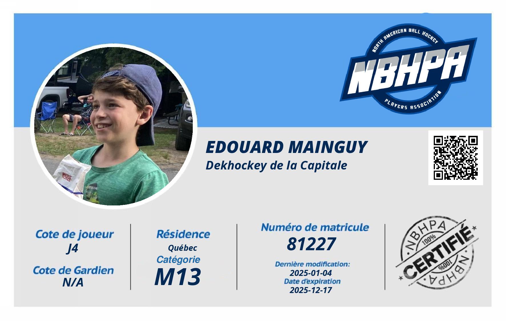 Edouard Mainguy