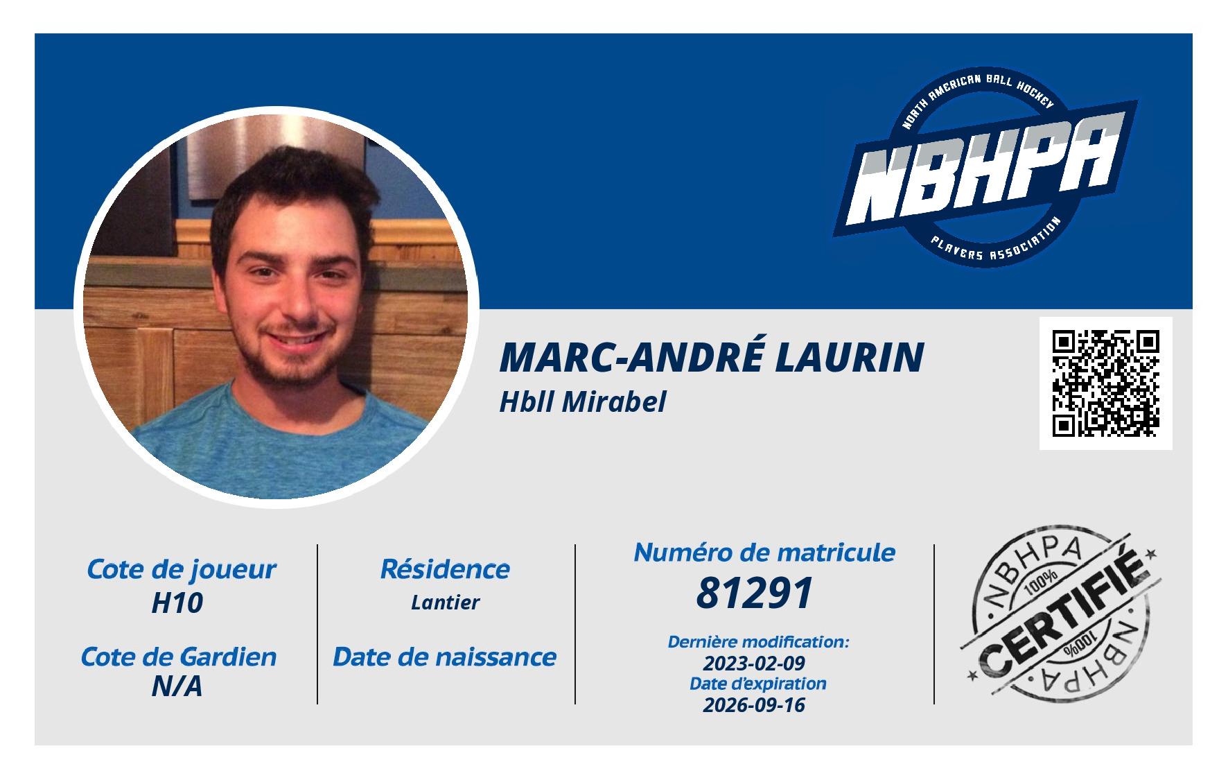 Marc-André Laurin