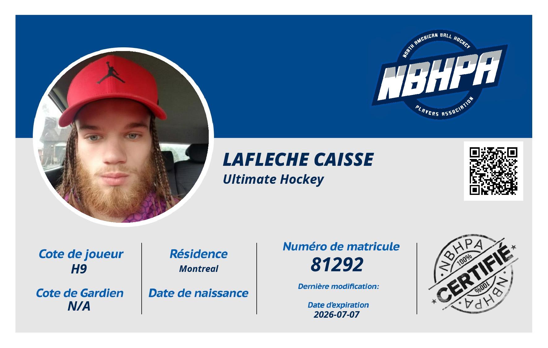 Lafleche caisse