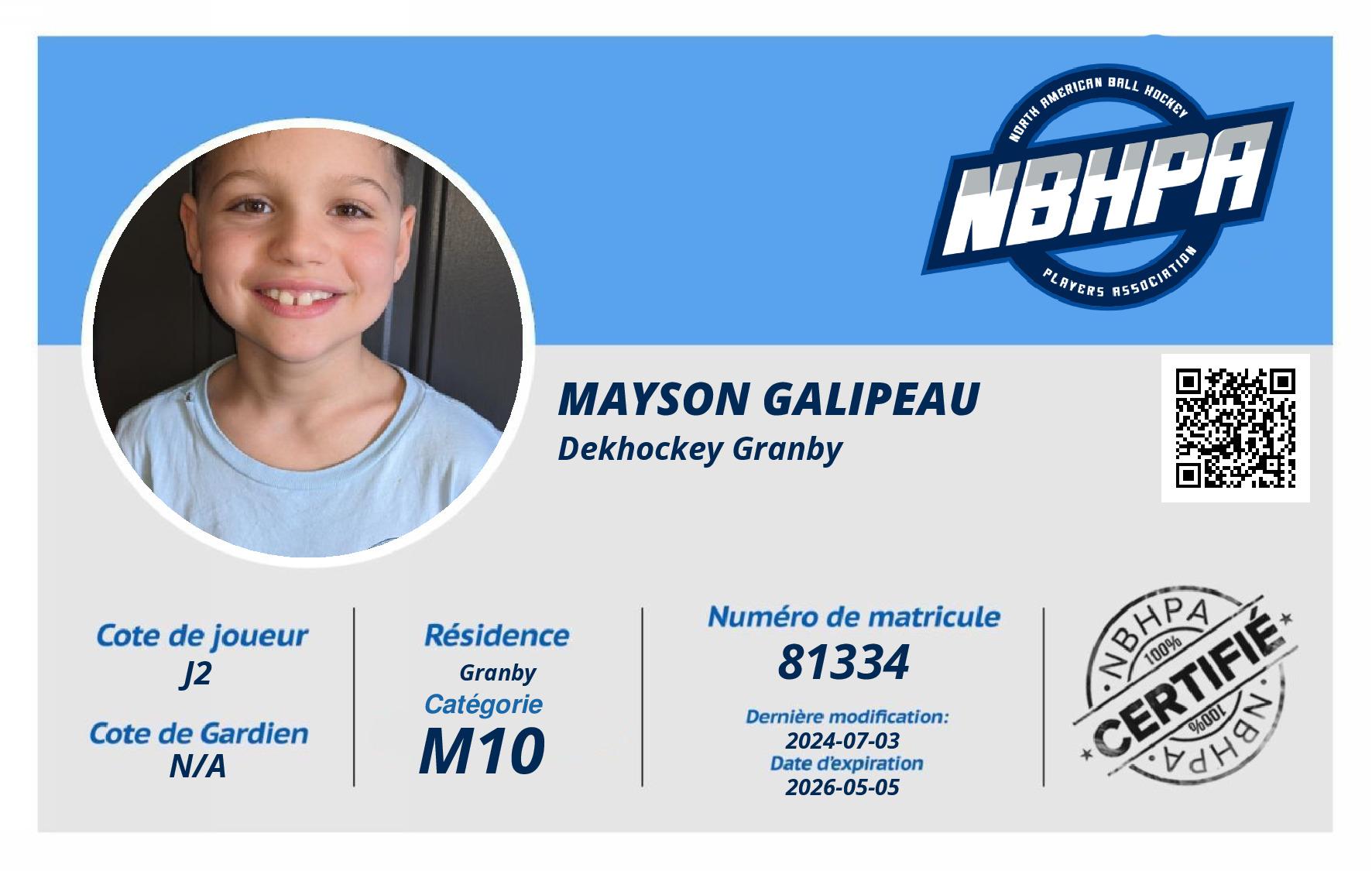 Mayson Galipeau
