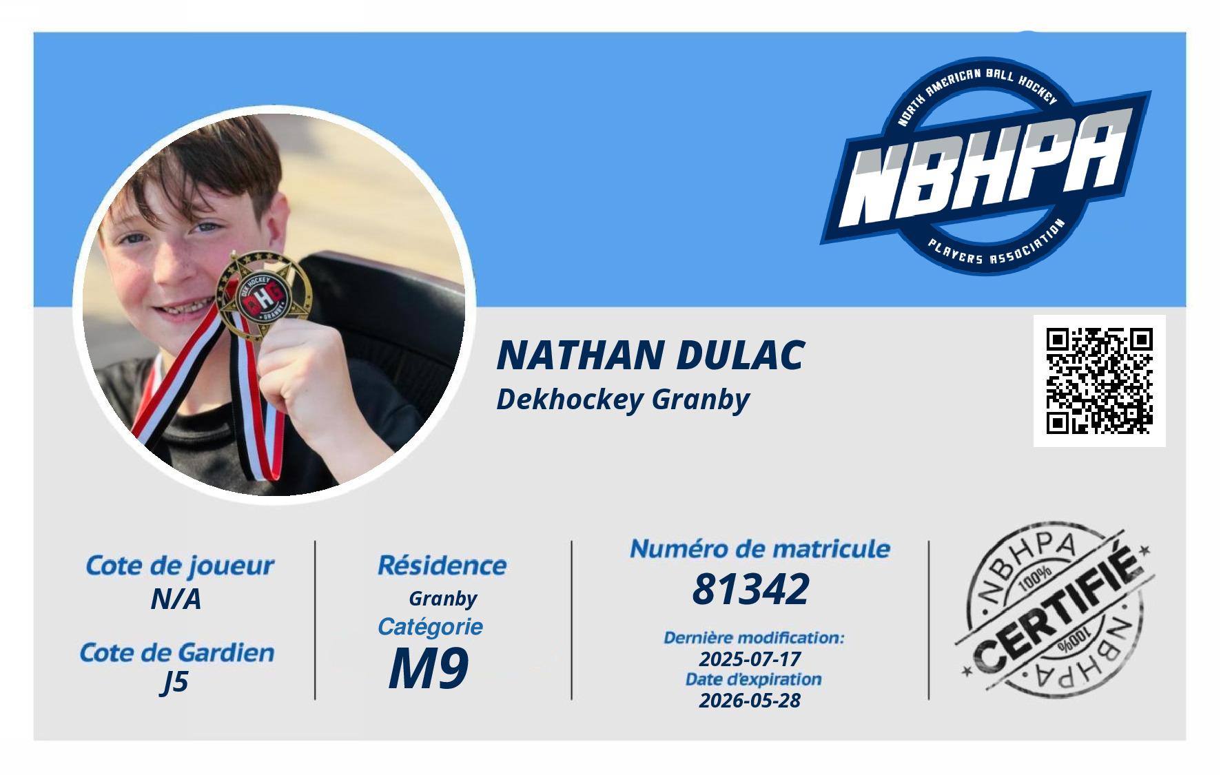 Nathan Dulac
