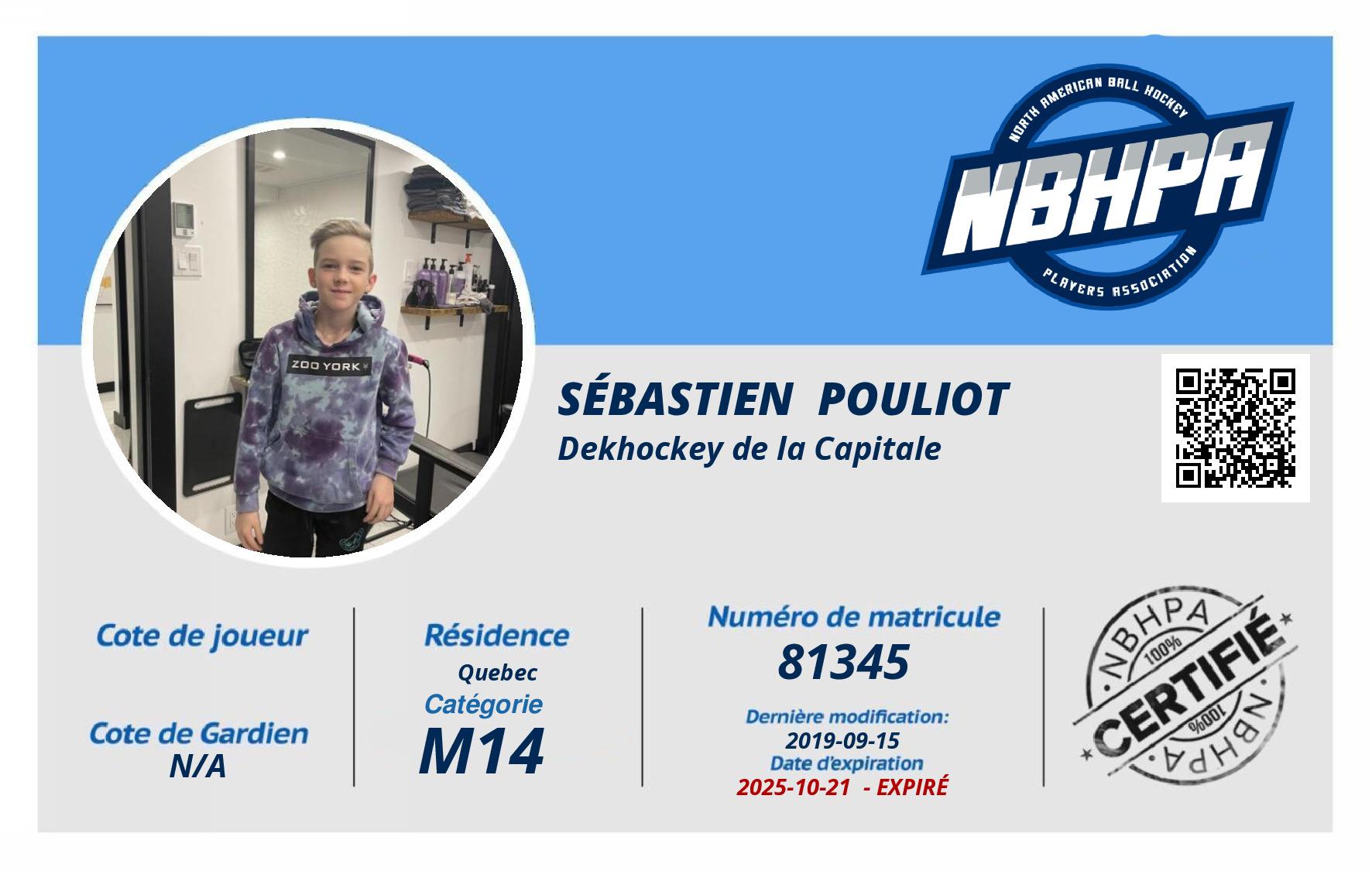 Sébastien  Pouliot
