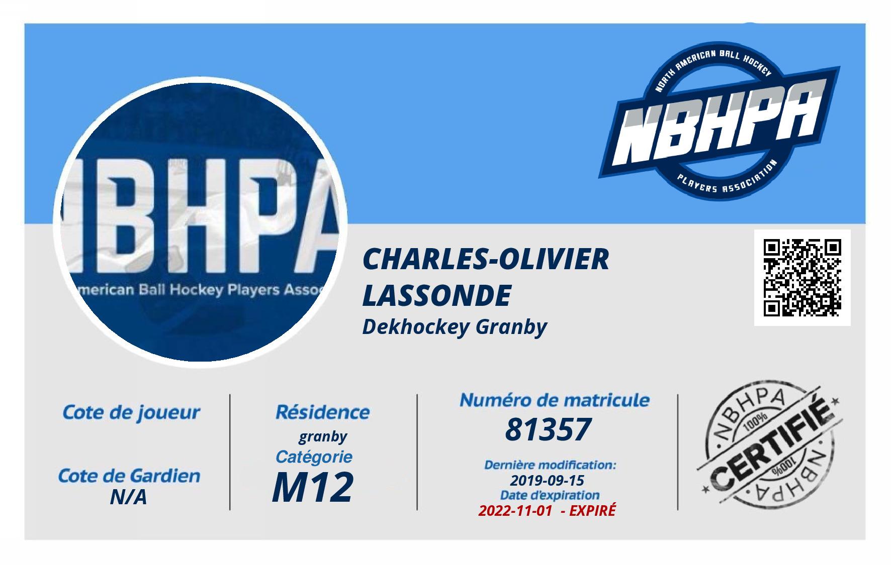 Charles-Olivier Lassonde
