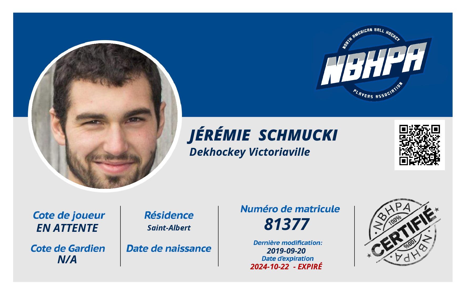 Jérémie  Schmucki 