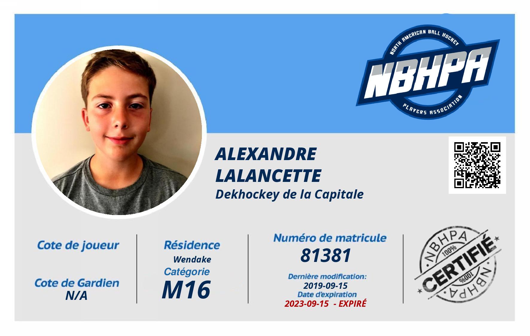 Alexandre Lalancette