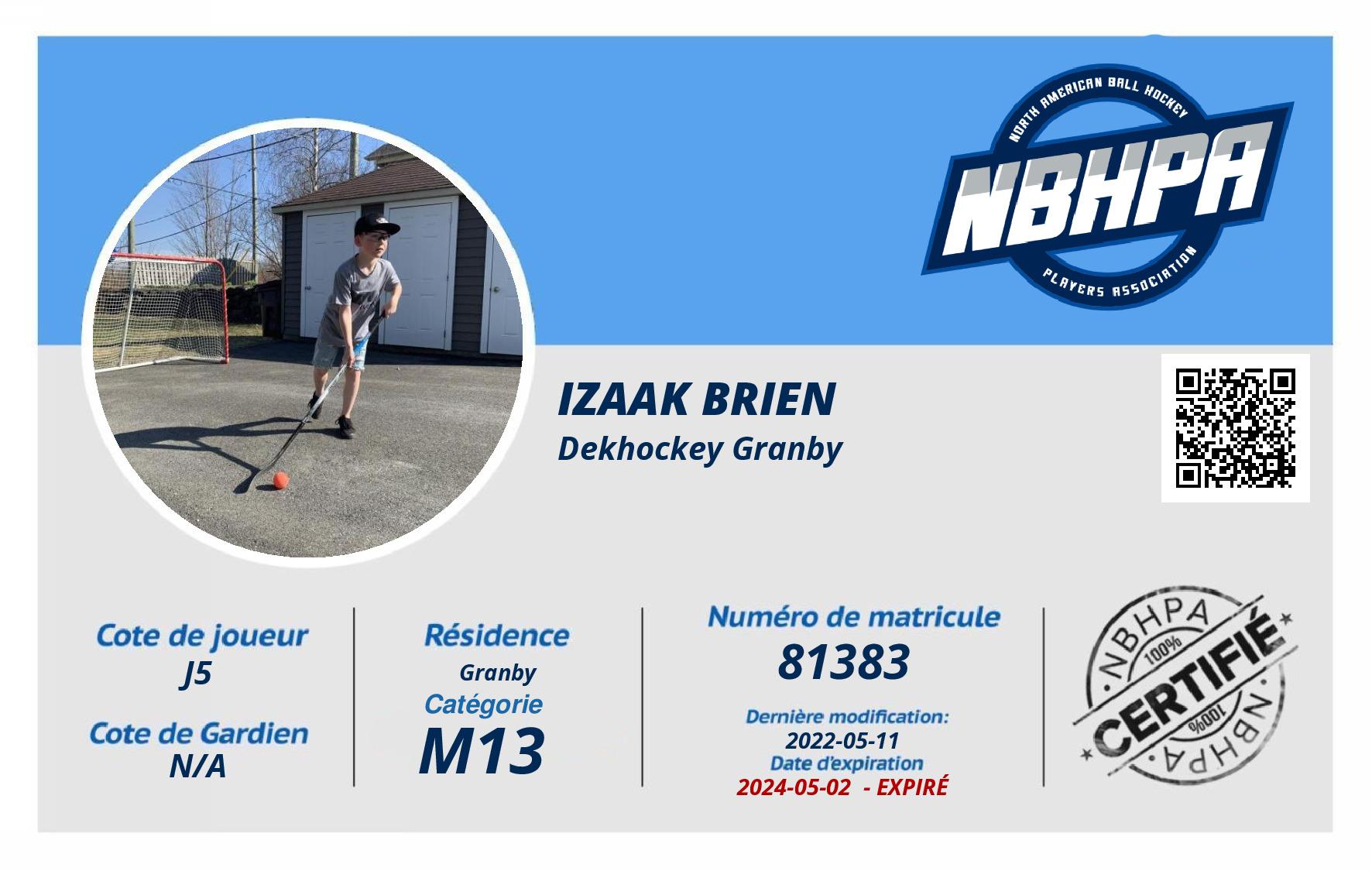 Izaak Brien