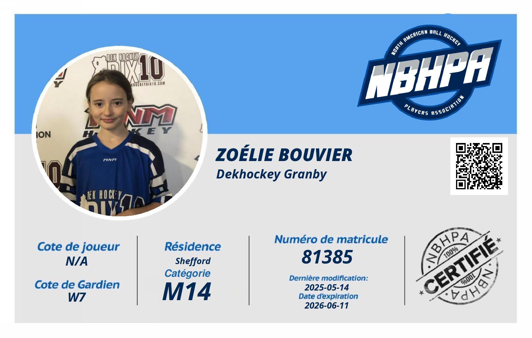 Zoélie Bouvier