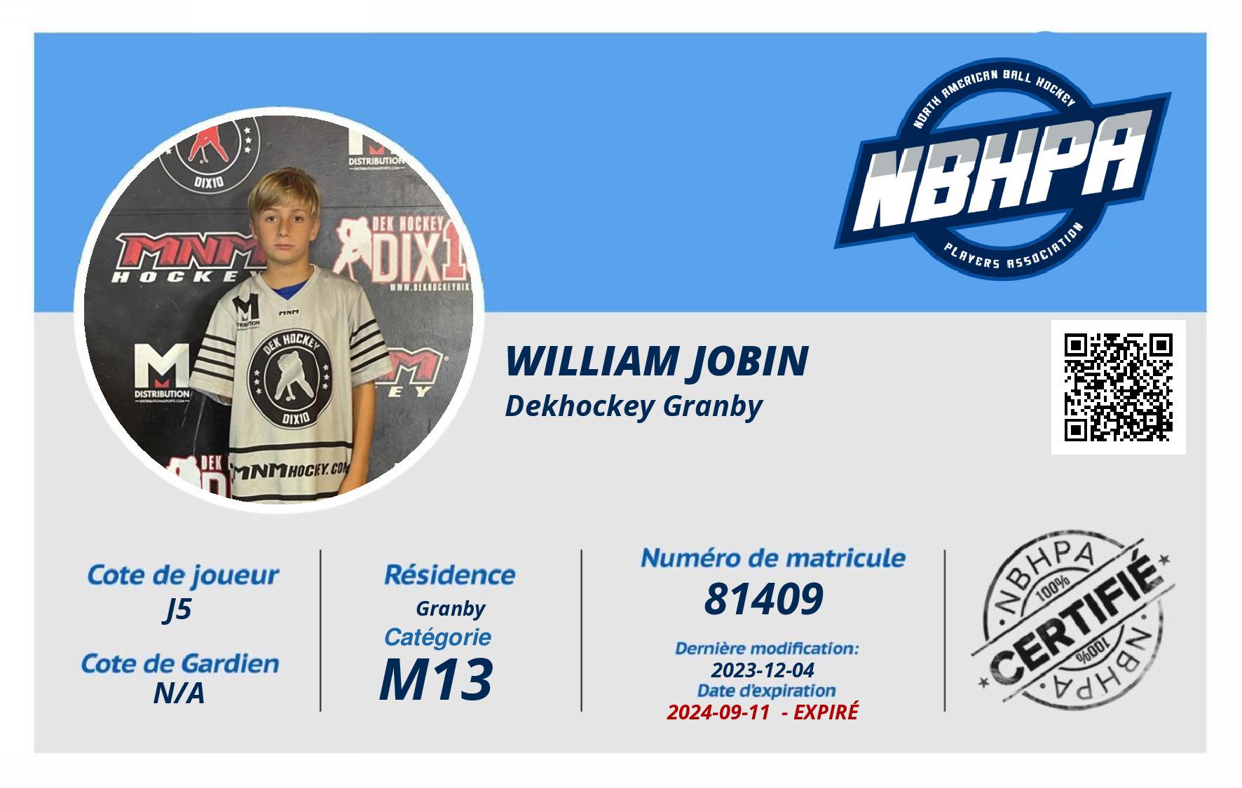 William Jobin
