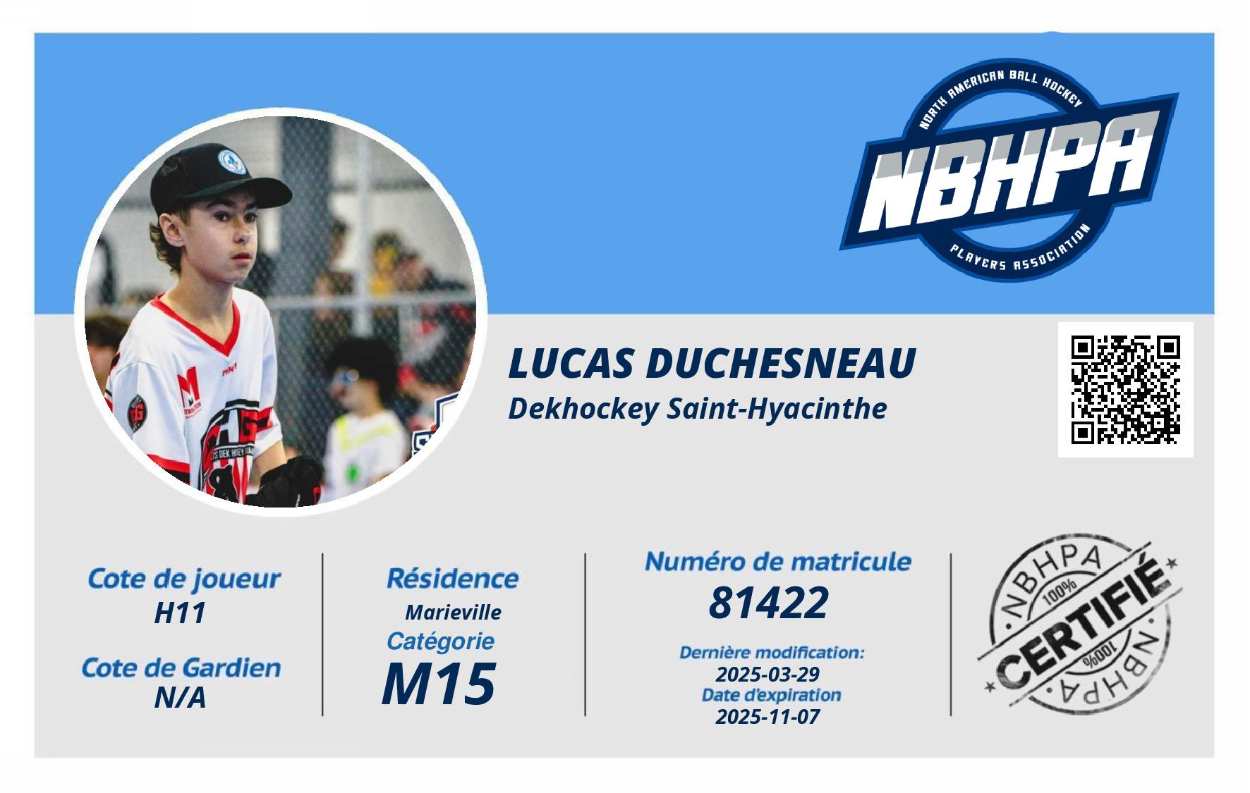 Lucas Duchesneau