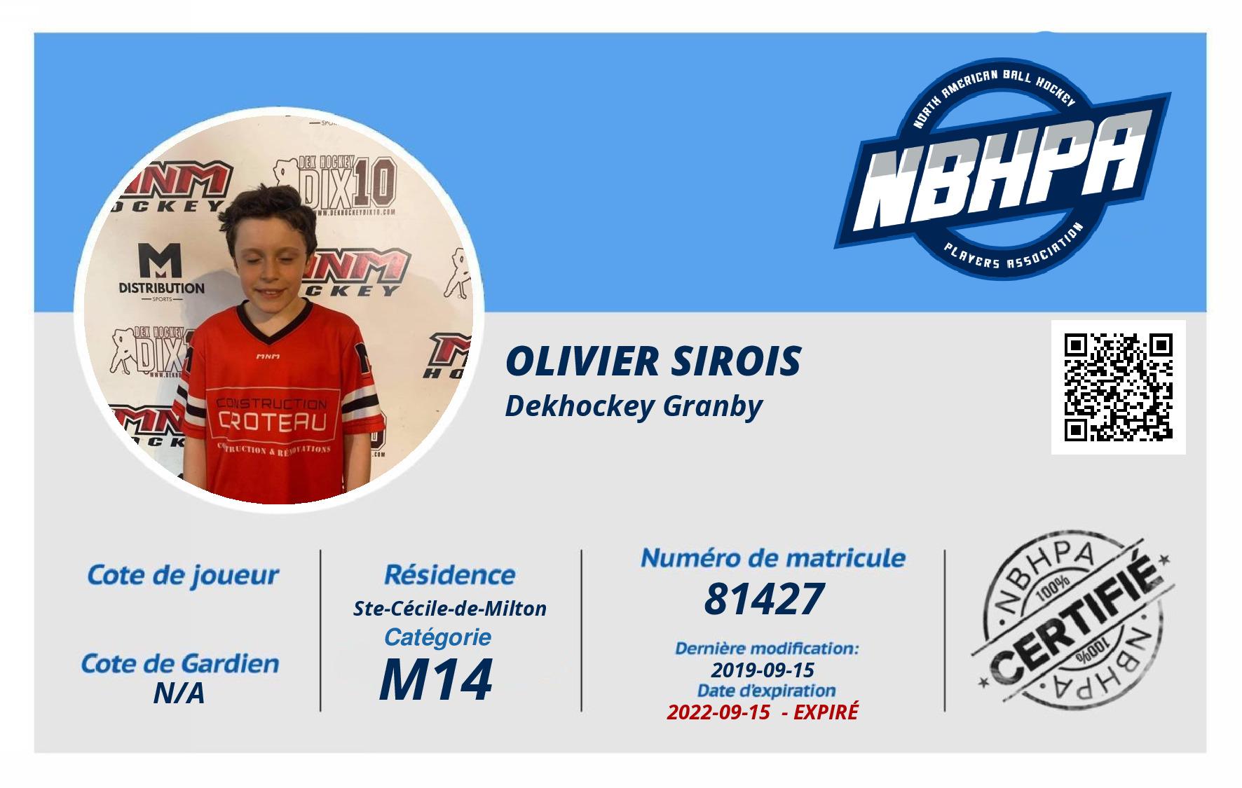 Olivier Sirois