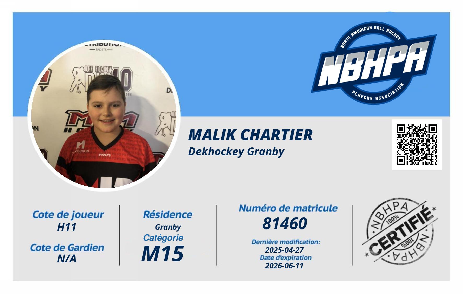 Malik Chartier