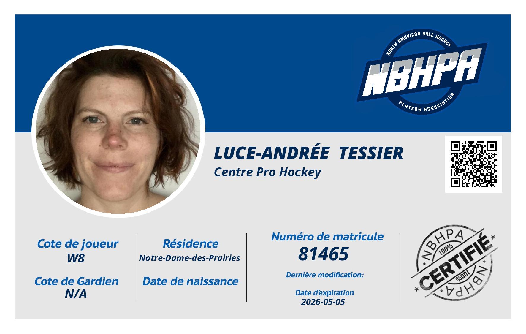 Luce-Andrée  Tessier 