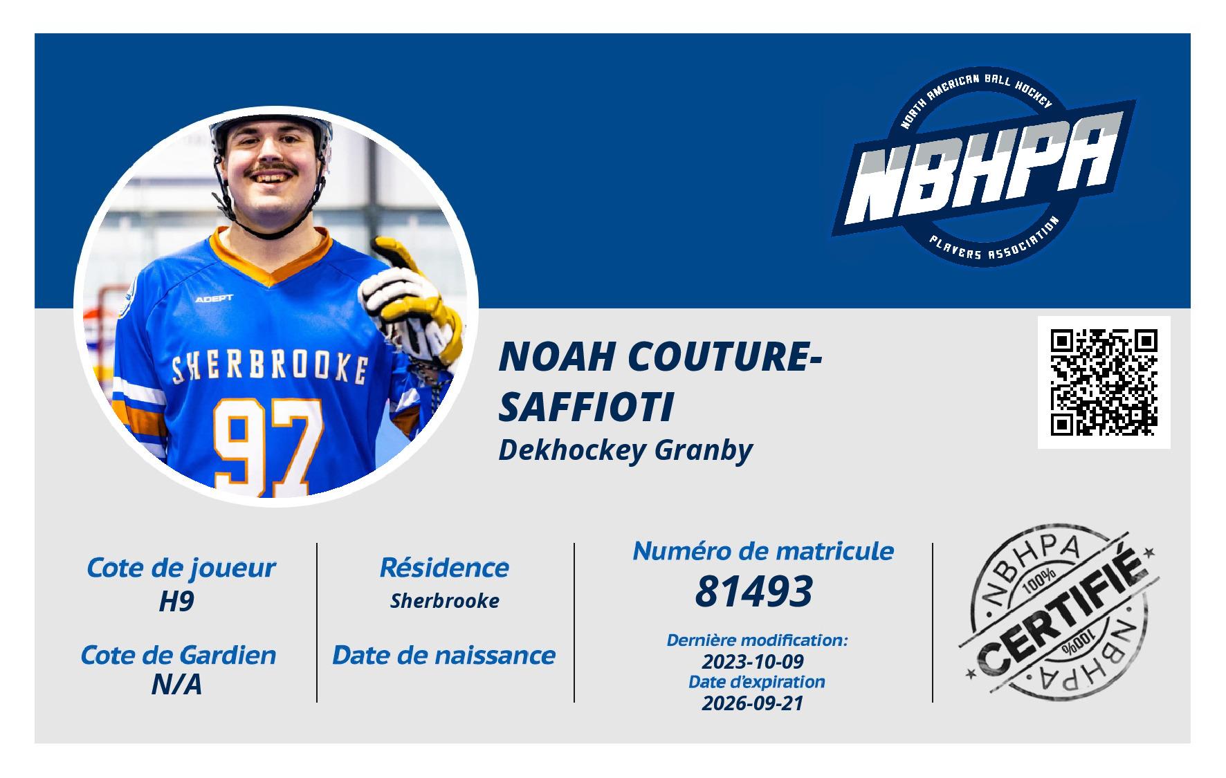 Noah Couture-Saffioti
