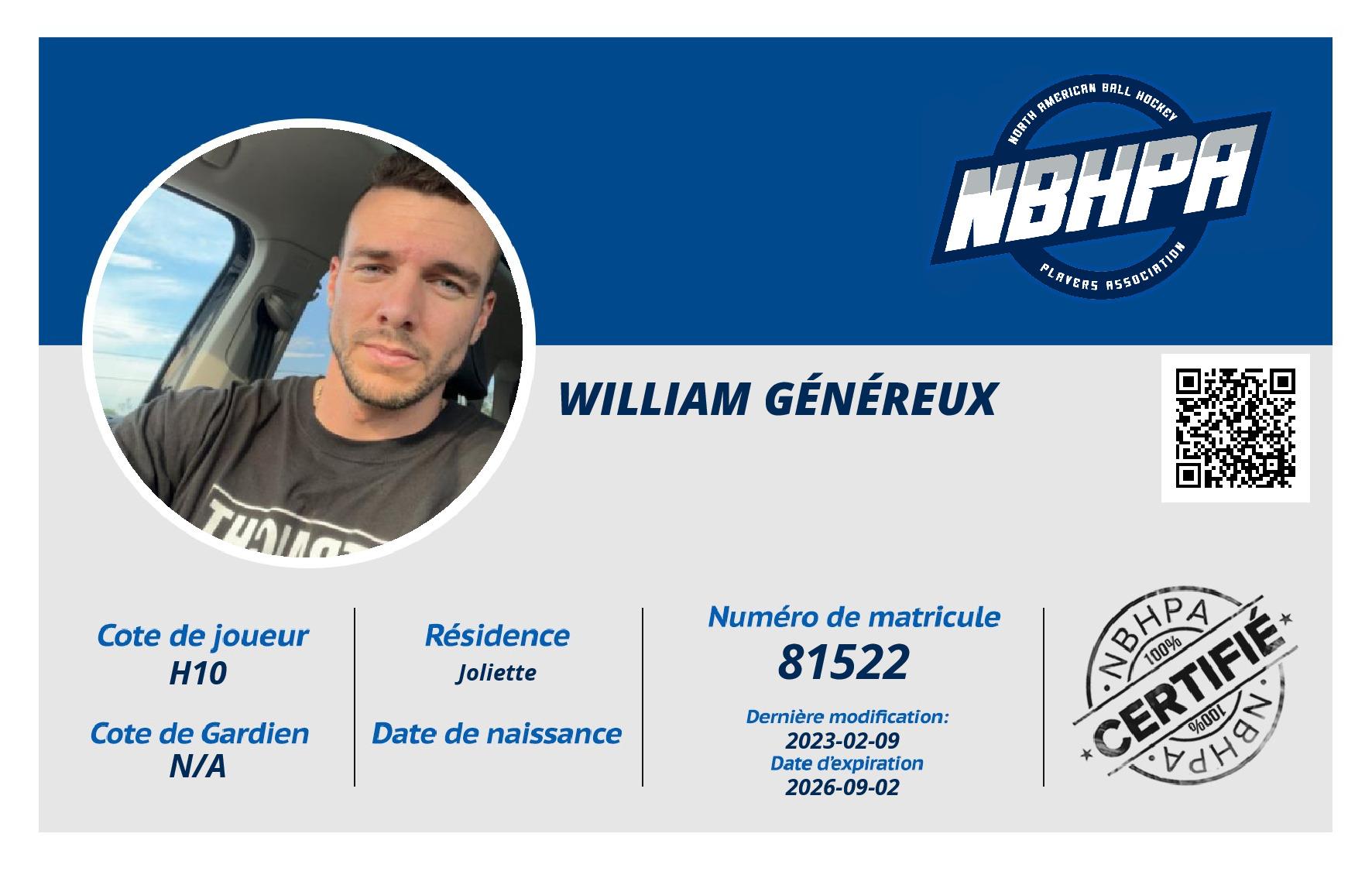 William Généreux
