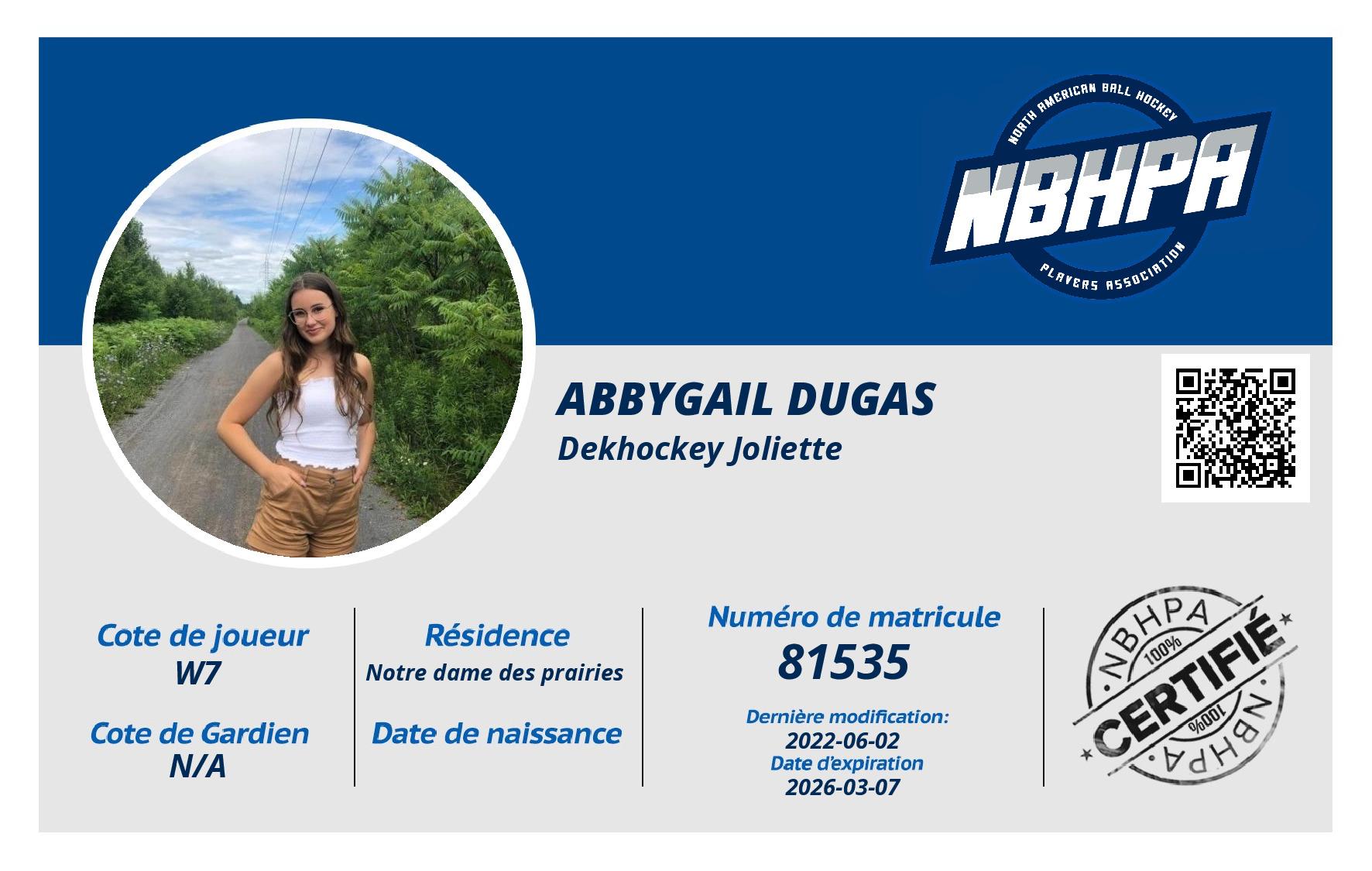 Abbygail Dugas