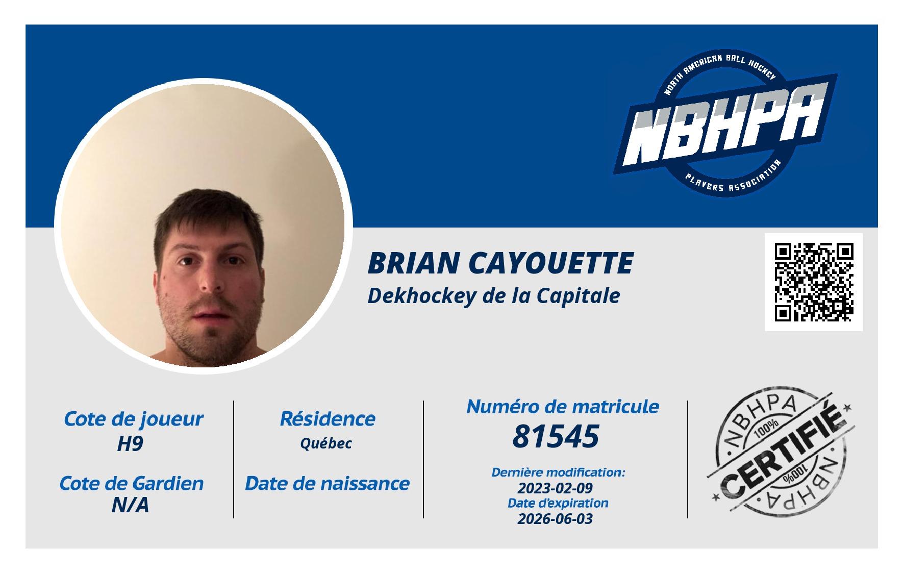Brian Cayouette 