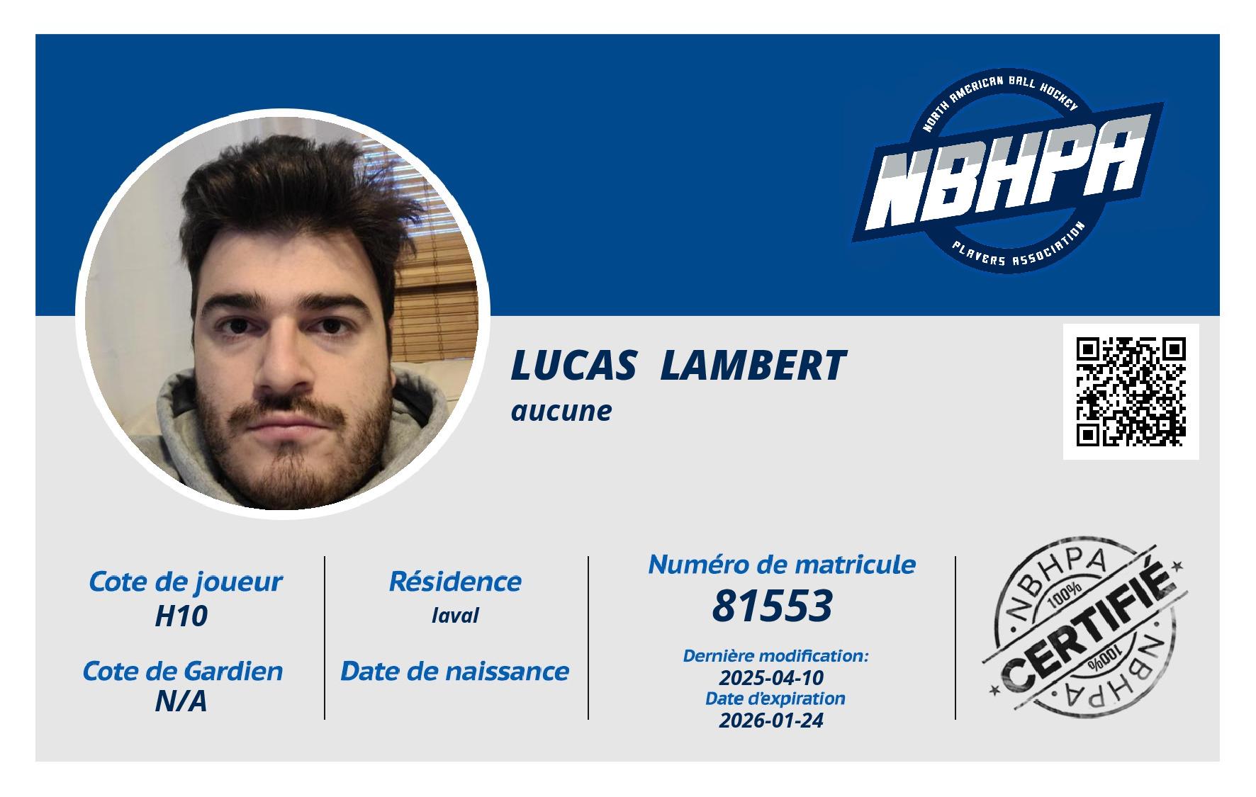 Lucas  Lambert