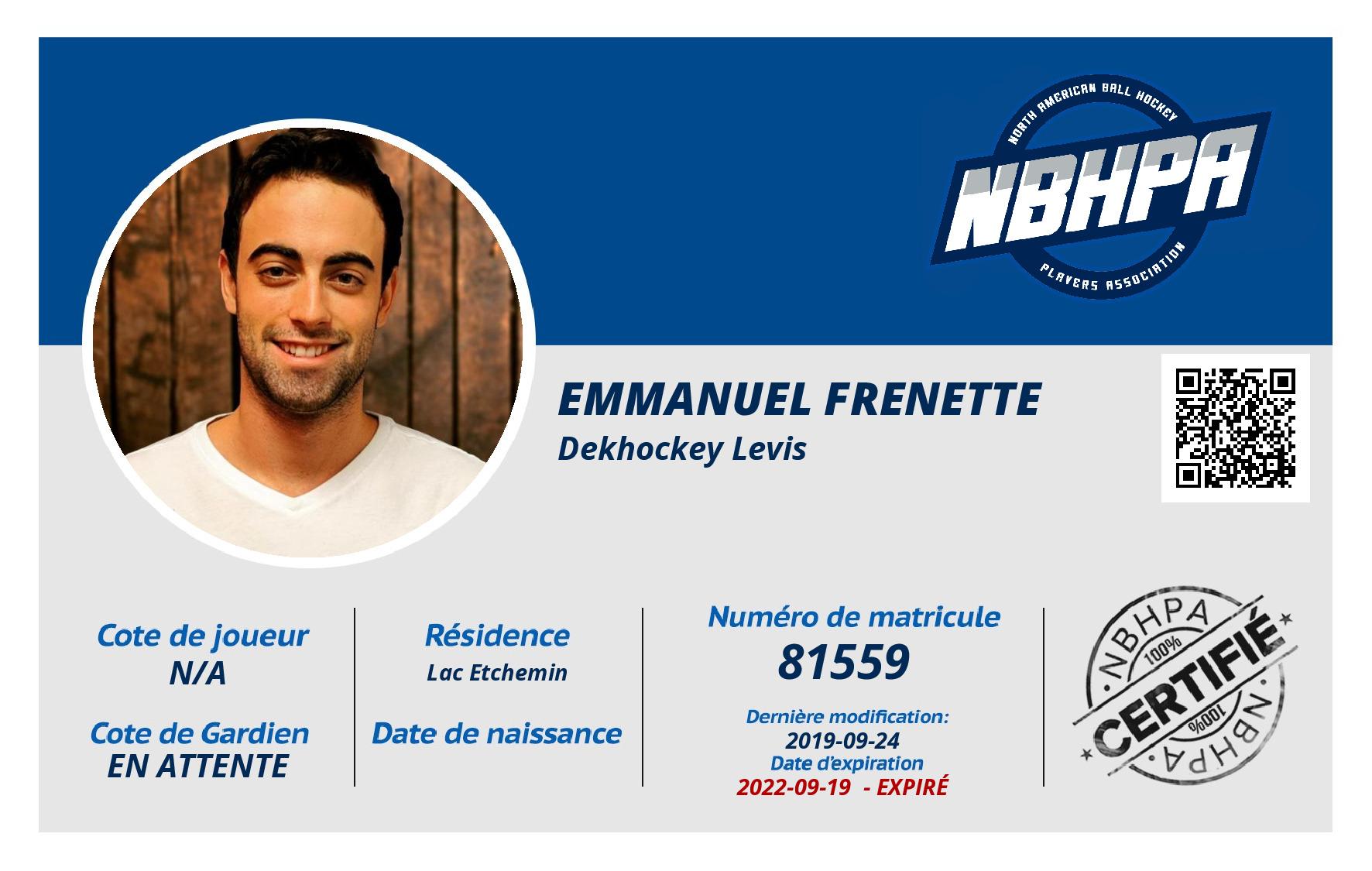 Emmanuel Frenette
