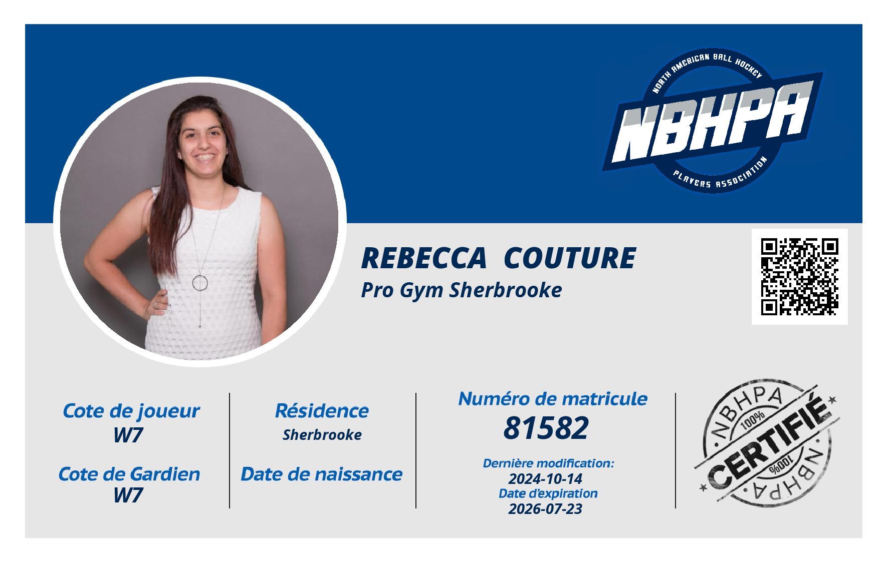 Rebecca  Couture