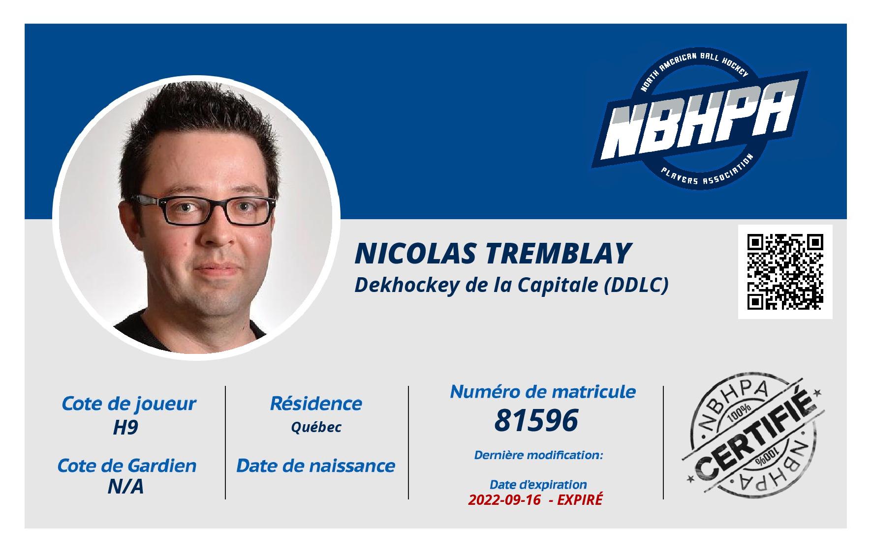 Nicolas Tremblay