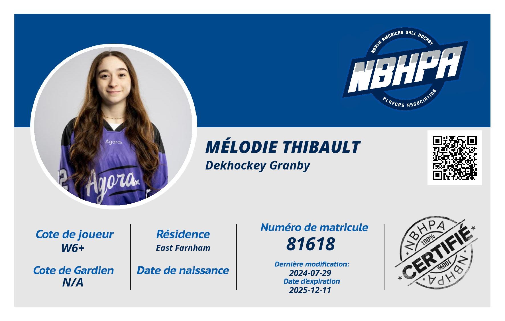 Mélodie Thibault