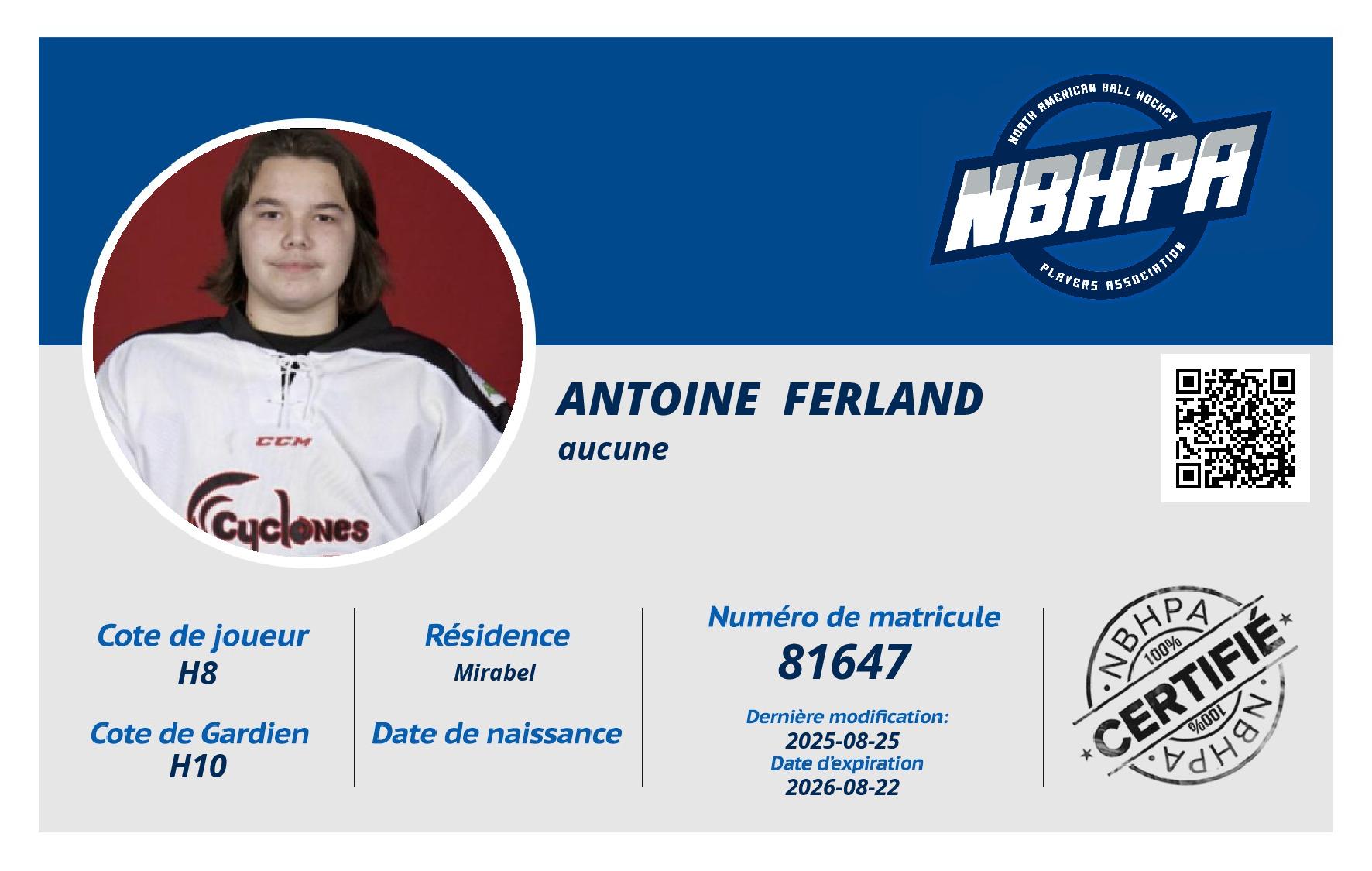 Antoine  Ferland 