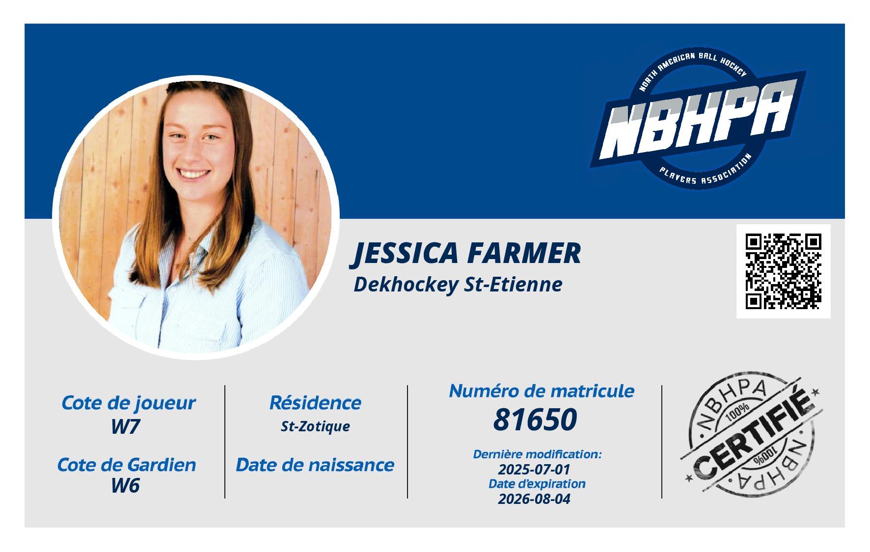Jessica Farmer