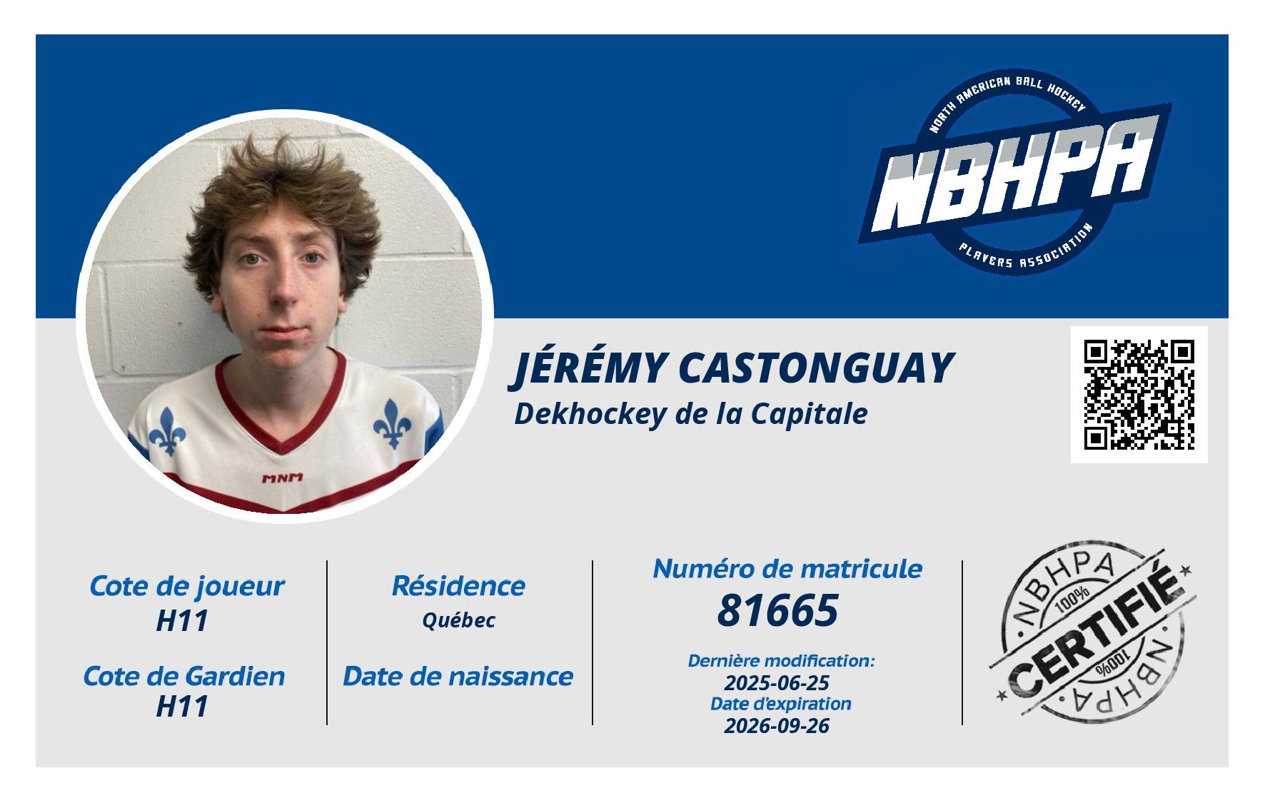 Jérémy Castonguay