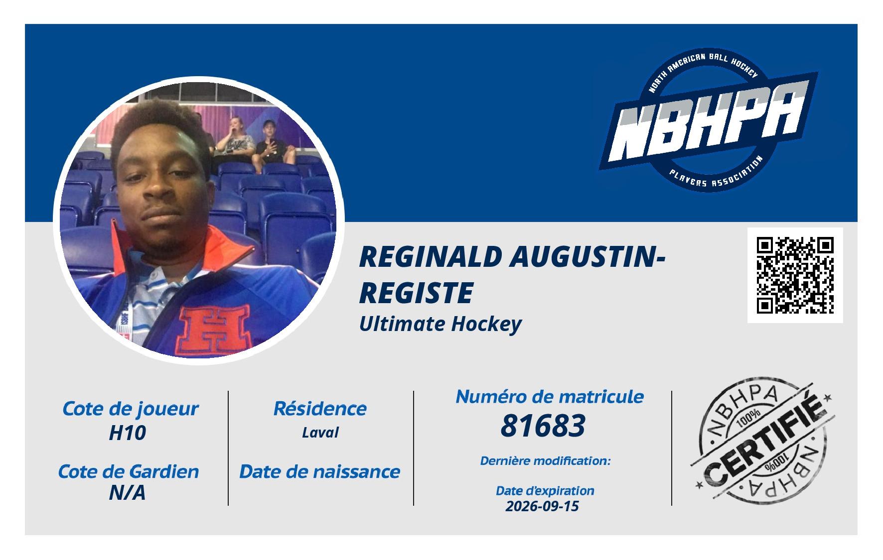 Reginald Augustin-Registe