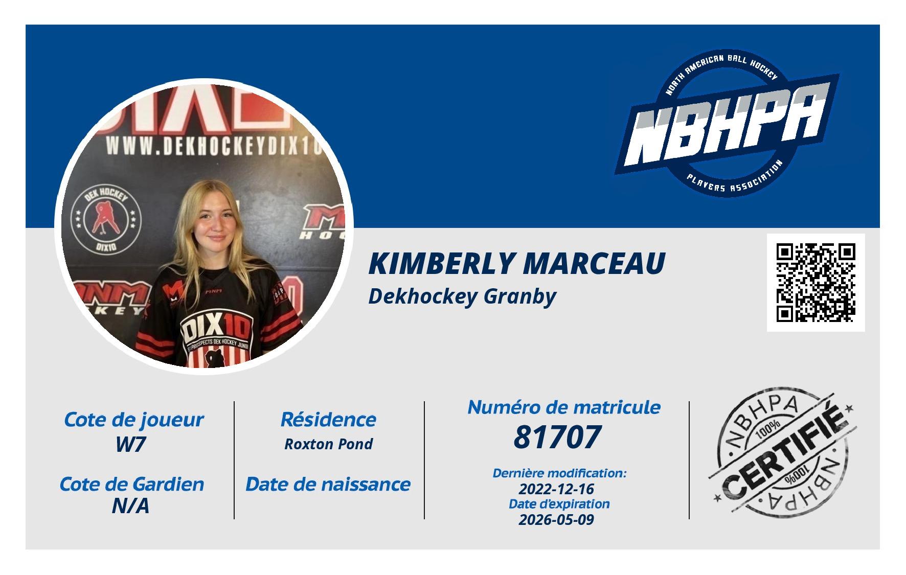 Kimberly Marceau