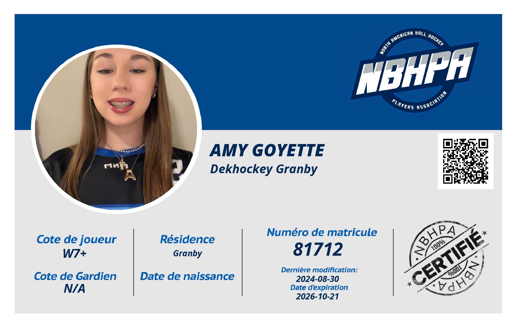 Amy Goyette
