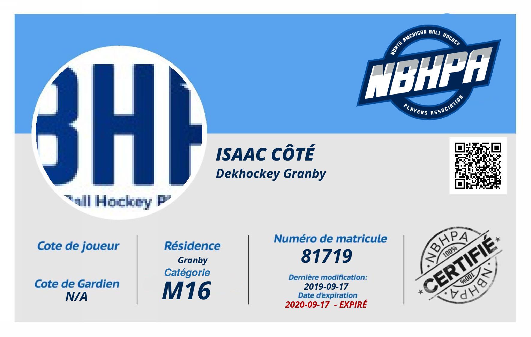 Isaac Côté